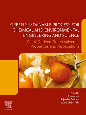 cover image of Green Sustainable Process for Chemical and Environmental Engineering and Science